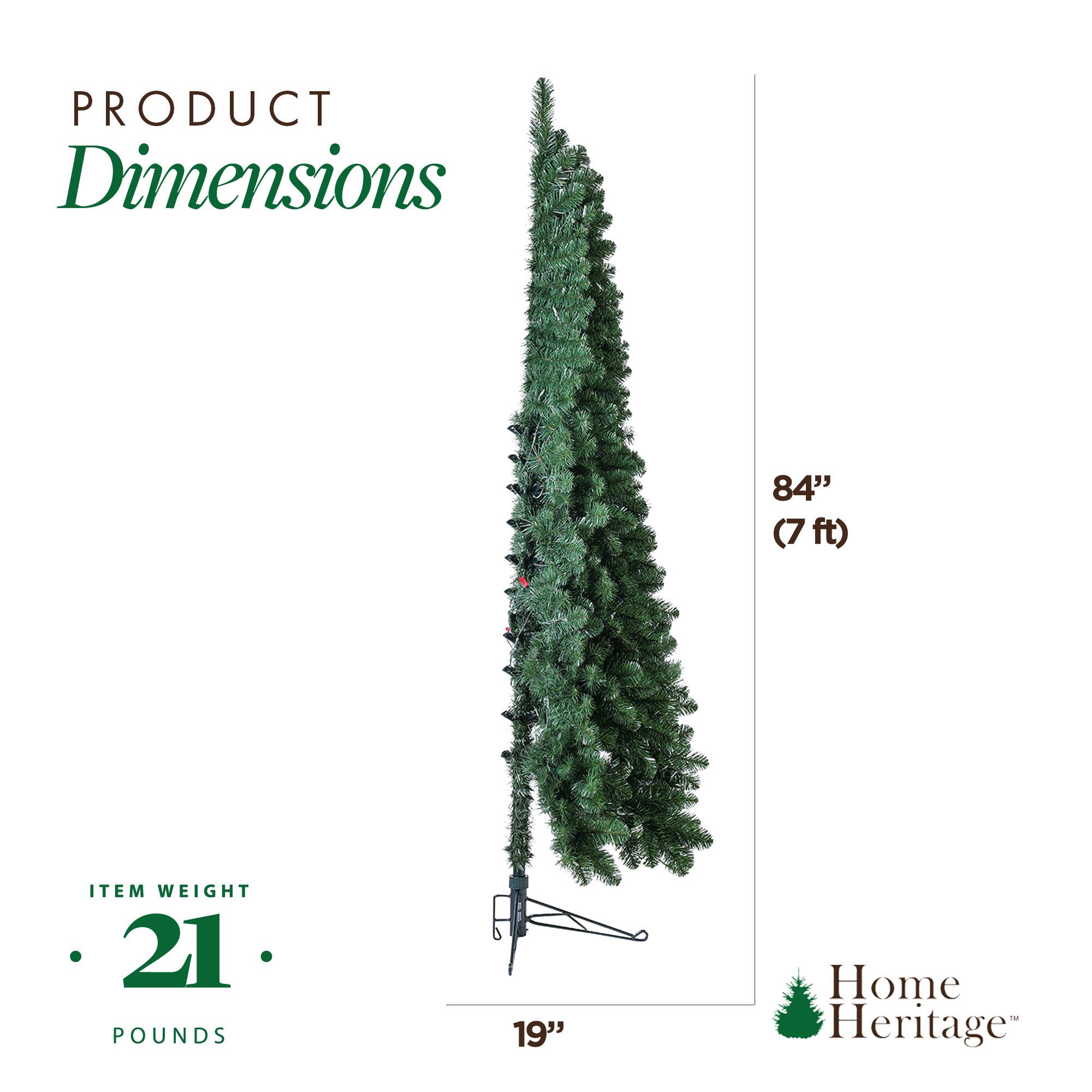 PRODUCT Dimensions  
84" (7 ft)  

ITEM WEIGHT  
21 POUNDS  

Home Heritage™  
19"