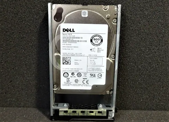 24380 DELL Savvio 10K6 HDO
S/N: SUNTSTAP
P/N: WH066-150
MODEL: ST900MM0006
SITE: SUZHSG
WWN: 5000C5007158820C
Config Code: 1311
RATED: +5V D 70A +12V 0 30A
MFG by Seagate Technology LLC
ENTERPRISE 900 CLASS GB CERTIFIED BY DELL
Serial Attached SCSI
OOM: 01/2014
Made in CN
DPIN: 02RR9T
SAS E Gbps: 9OG
RPM: 10K
FAN: L506
WARRANTY: VOID
CN-02RR9T-72622-418-000K-A01
ANY LABEL/SCREW REMOVED OR BROKEN
MADE IN CHINA by Seagate
REMOVED OM BHOKEN IUV 20 LR N176 E14