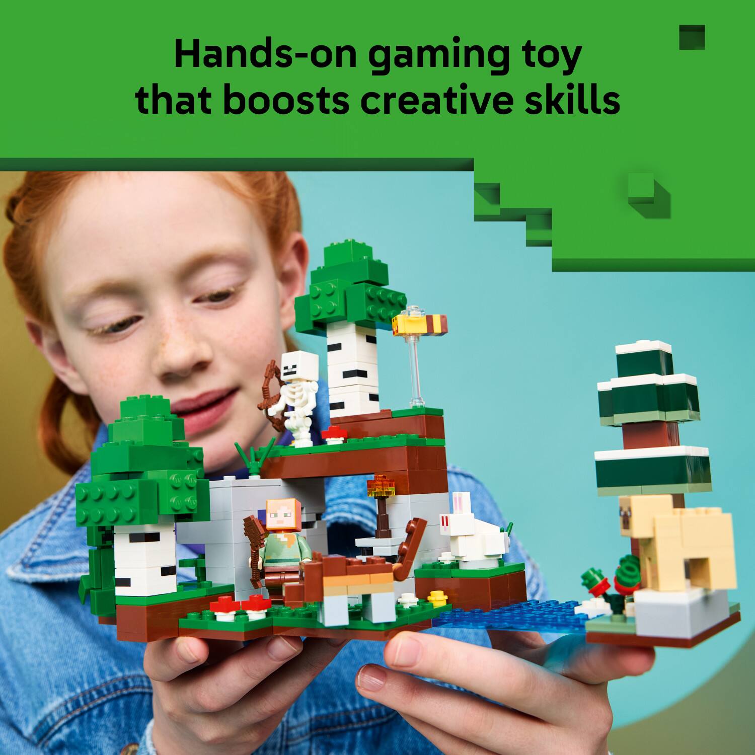 Hands-on gaming toy that boosts creative skills