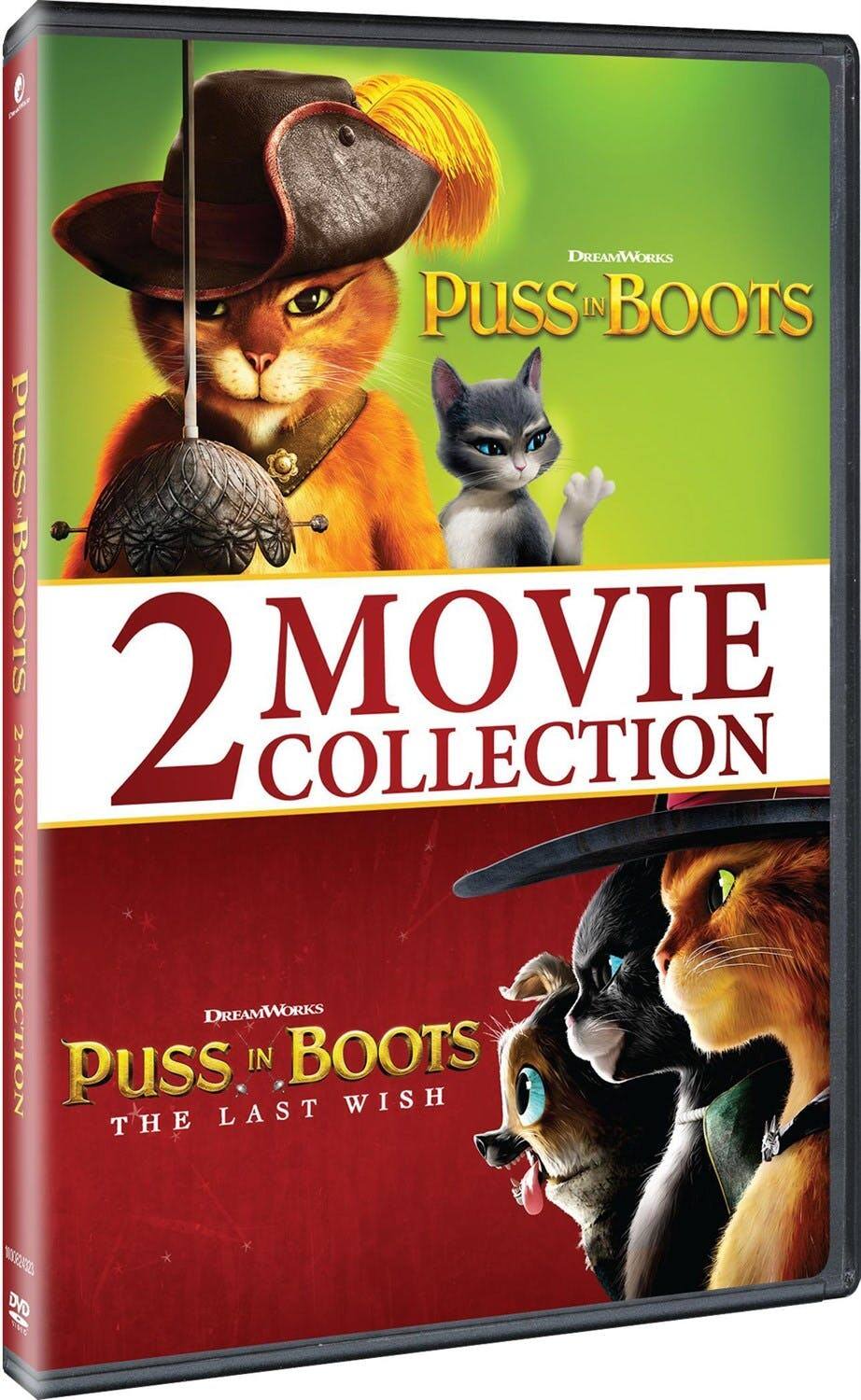 Angle. Puss in Boots: 2-movie Collection (DVD Double Feature) [DVD].