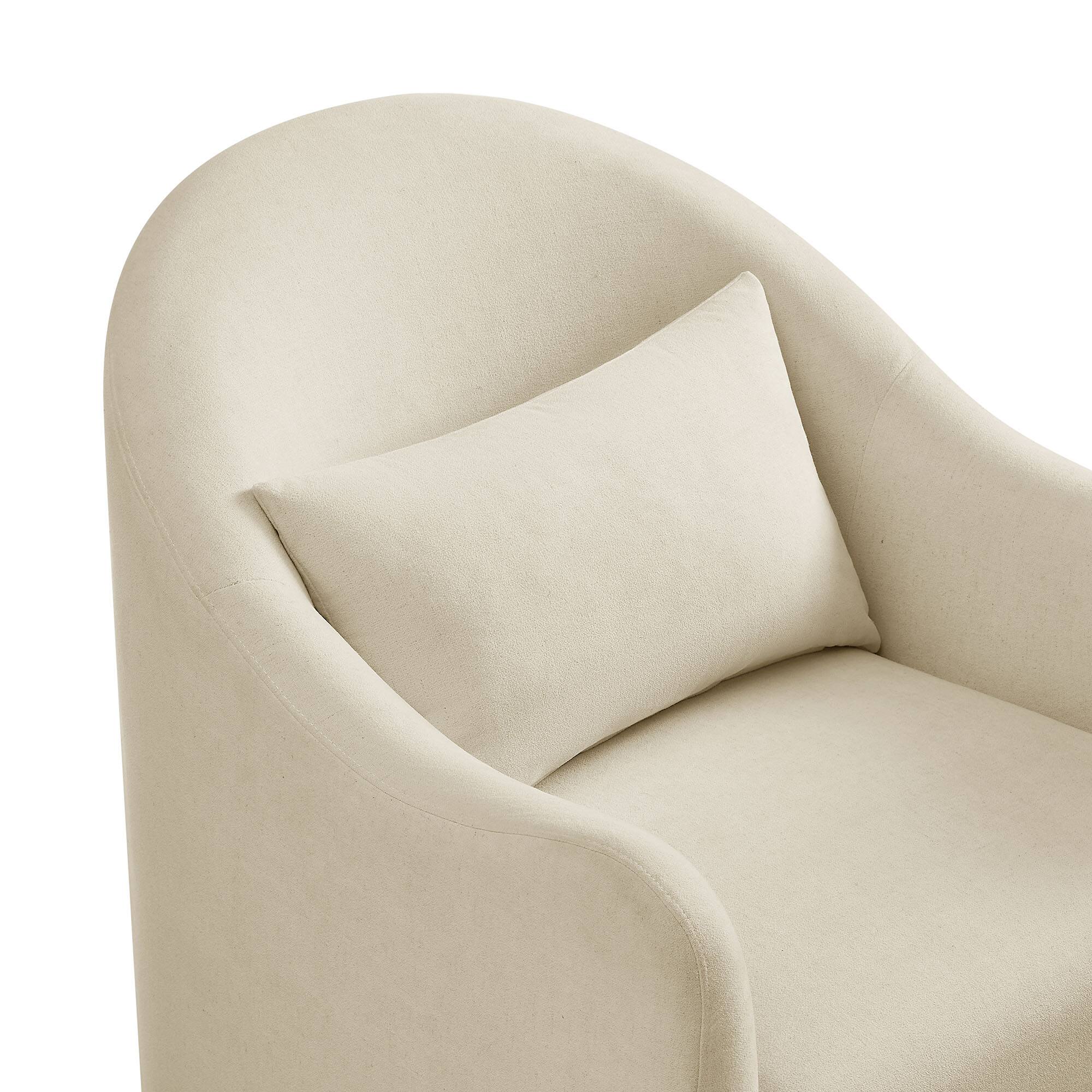 Alt View 5. Modway - Bardot Slipcovered Linen Blend Accent Chair by Modway - Linen.