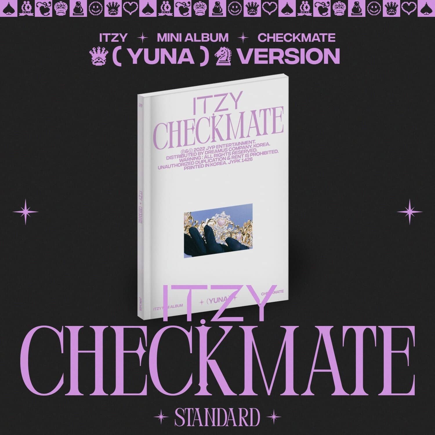 ITZY - Checkmate (YUNA Ver.)   - COMPACT DISCS [CD] price history on PriceWatchPro