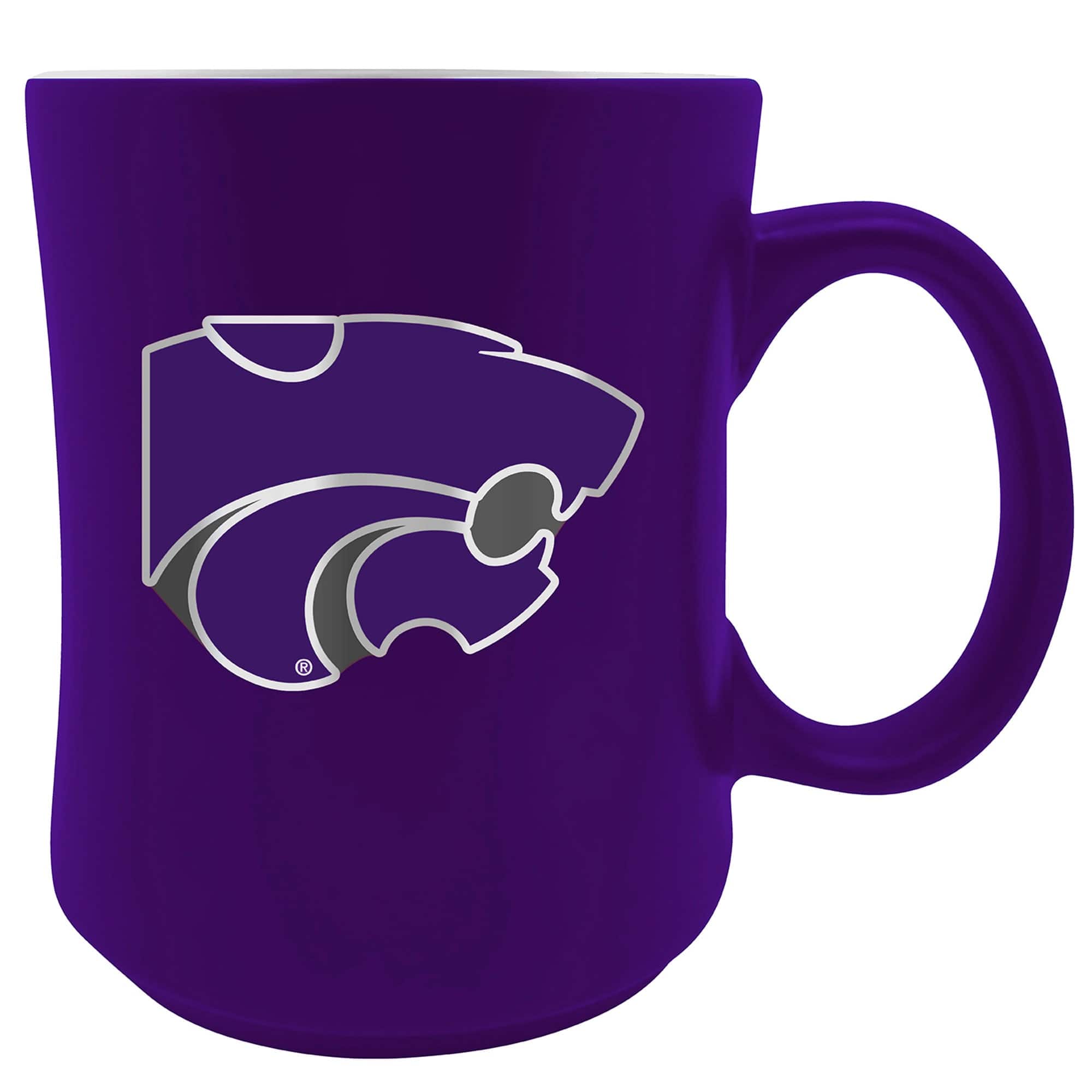 Front. Great American Products - Kansas State Wildcats 19oz. Starter Mug - Multicolor.