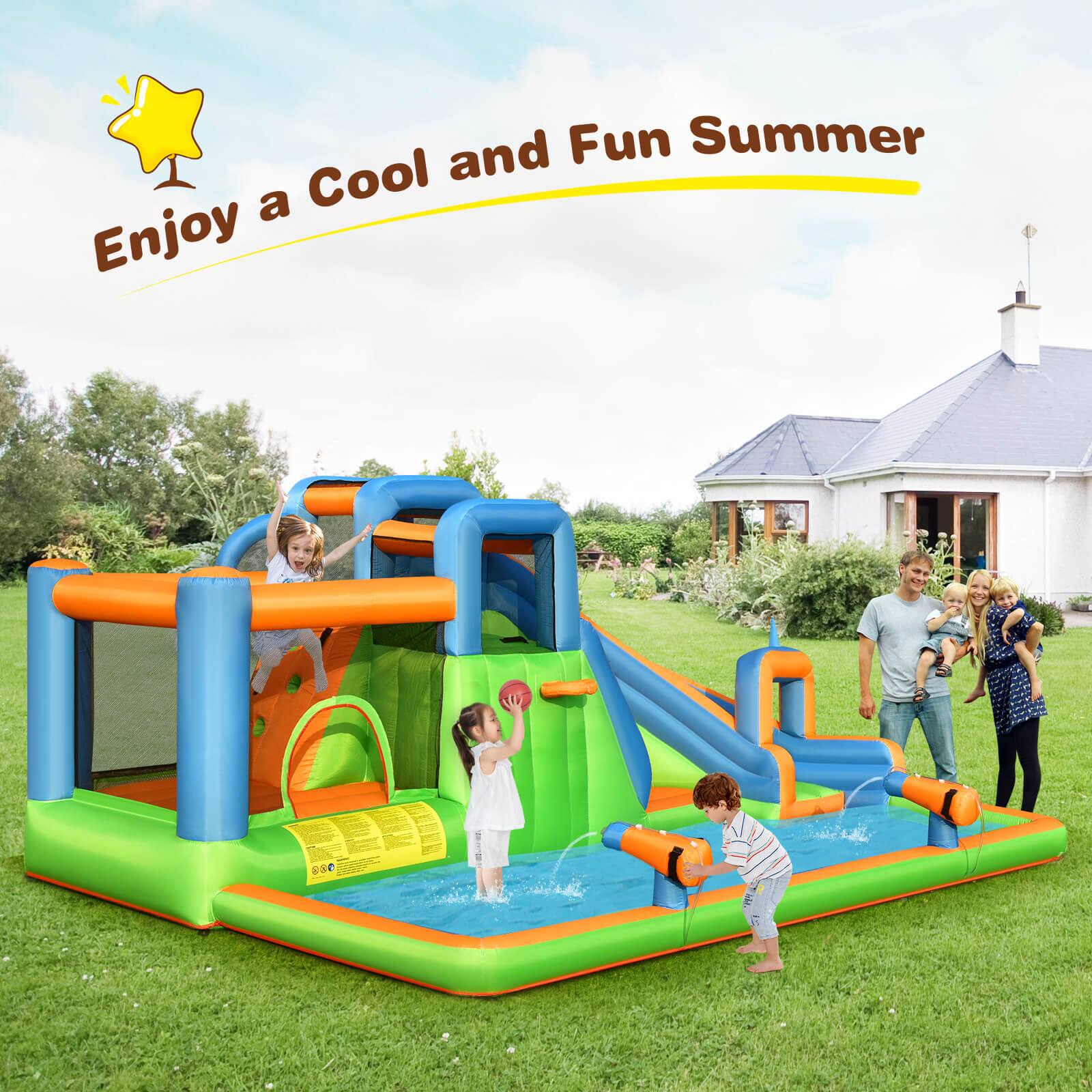 The corrected text is: "Enjoy a Cool and Fun Summer."