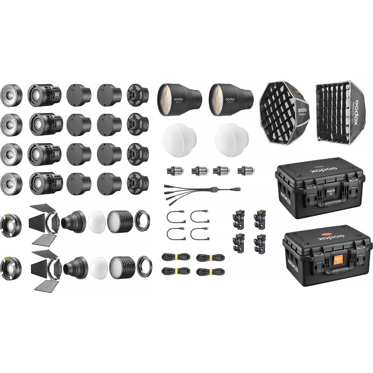 Godox - MS60R KNOWLED RGB LED Light (4-Light Kit) price history on PriceWatchPro