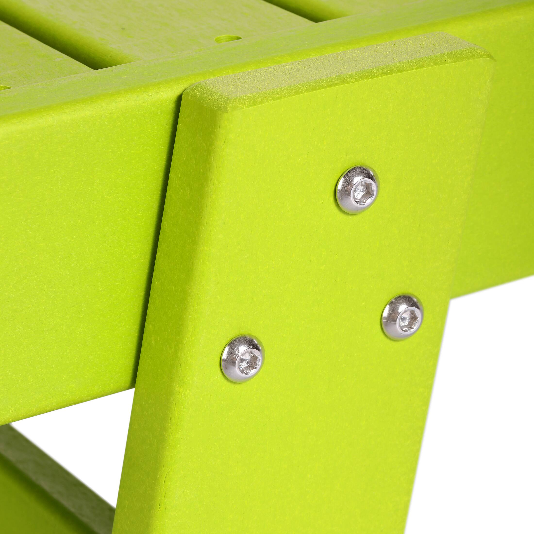 Alt View 5. WestinTrends - WestinTrends Malibu Poly Reclining Chaise Lounge - Lime.