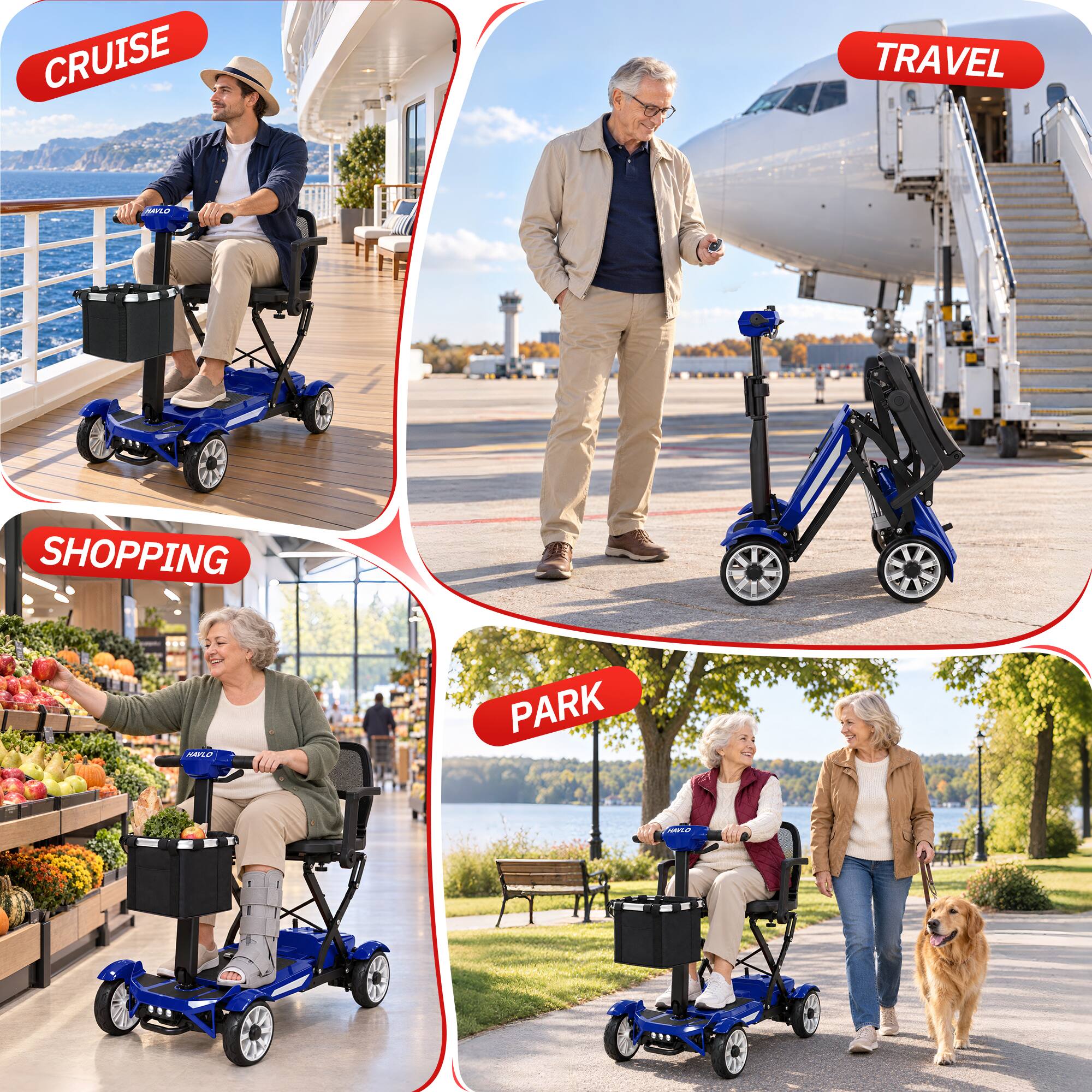 CRUISE  
TRAVEL  
SHOPPING  
PARK