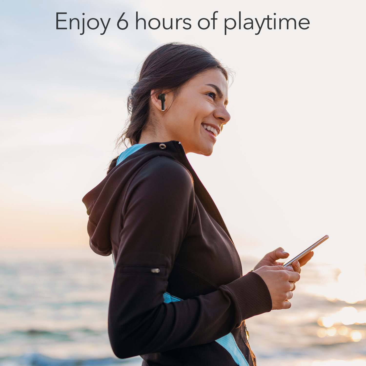 Enjoy 6 hours of playtime