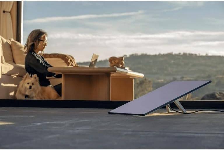 Left. STARLINK - Starlink Gen 3 Standard Kit: High-Speed, Low-Latency Internet, Ultra Portable WiFi Router with Tripod Stand Mount.