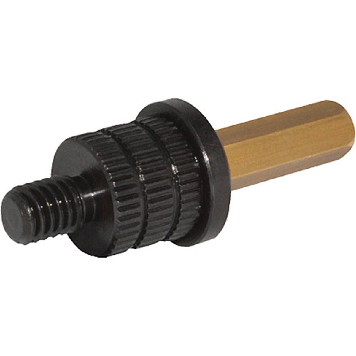 Front. Triad-Orbit - Triad-Orbit IO-H3 3/8" Quick-Change Coupler Mounting Head, Brass.