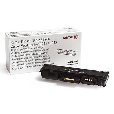 Xerox Phaser 3052 / 3260  
Xerox WorkCentre 3215 / 3225  

High Capacity Toner Cartridge  
Cartouche de toner grande capacité  
Cartuccia di toner ad alta capacità  
Tonerpatrone mit hoher Kapazität  
Cartucho de toner de alta capacidad  
Картридж тонер большой емкости  

106R02777  

www.kerox.com