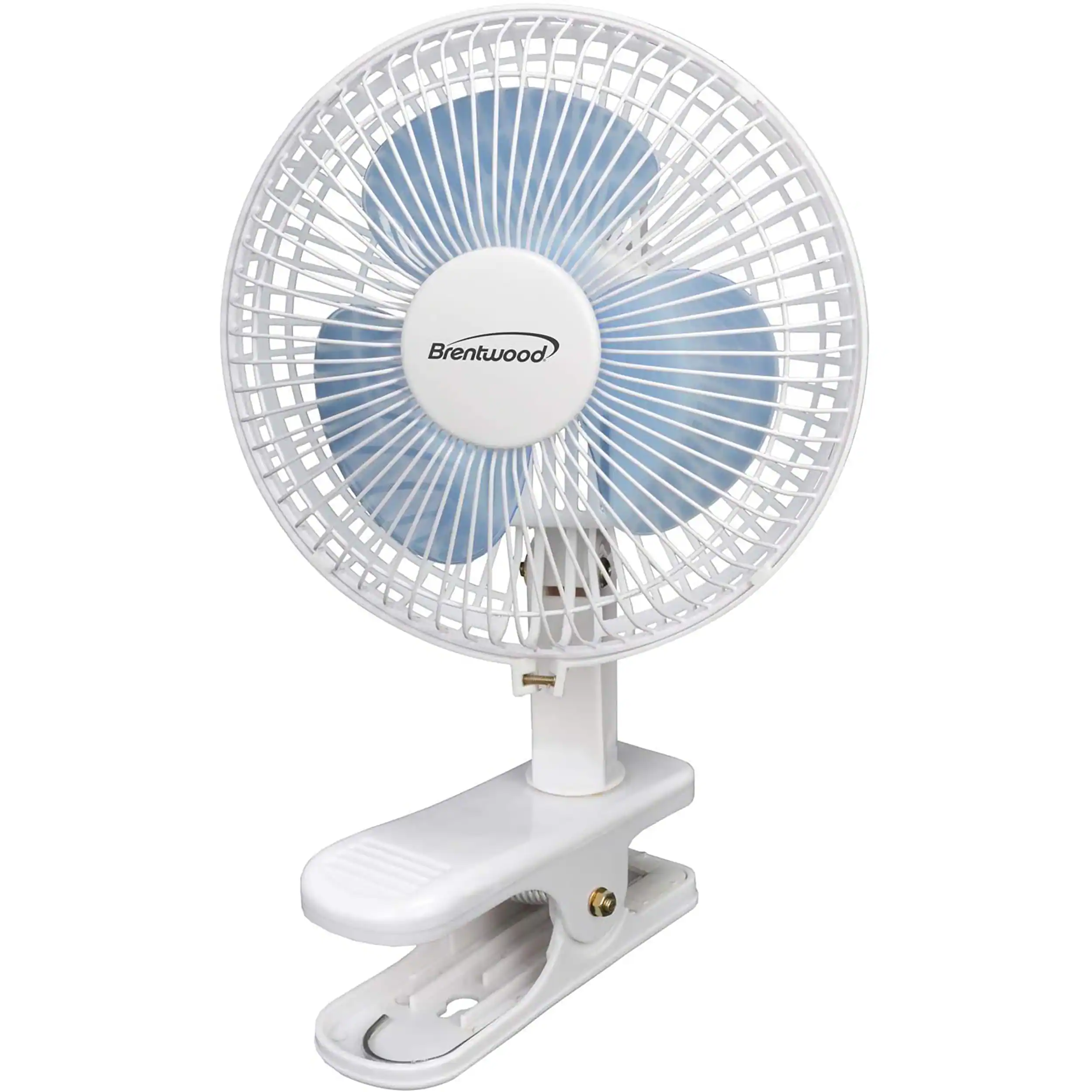 Left. Kool Zone - Brentwood Kool Zone 6 Inch Mini Clip On Table Fan.