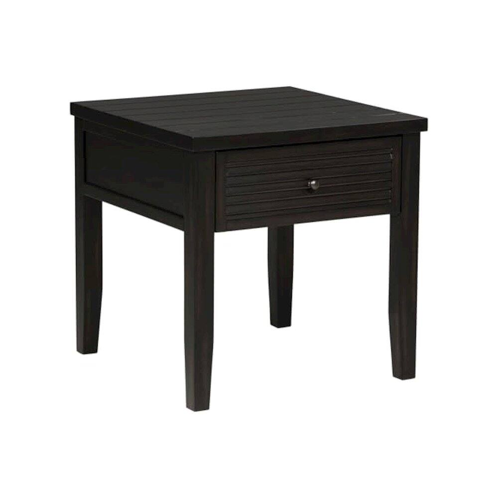 Alt View 2. Coaster Co. of America - Concord 3-piece Coffee and End Table Set Distressed Java - Black.