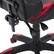 Alt View 18. CorLiving - Ravagers Gaming Chair - Black and Red.