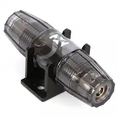 Front. NVX - XMANL48 4/8 Gauge AWG Mini-ANL/MANL/AFS In-ine Fuse Holder.