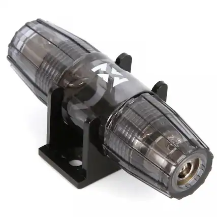 Front. NVX - XMANL48 4/8 Gauge AWG Mini-ANL/MANL/AFS In-ine Fuse Holder.