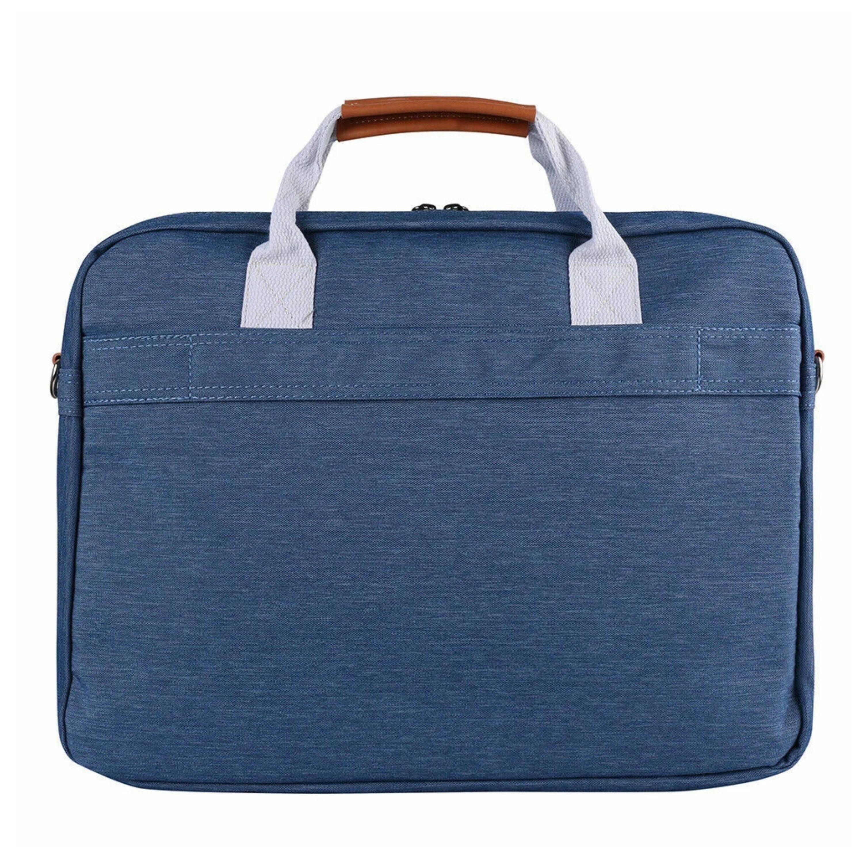 Angle. Kitcheniva - Travel Shoulder Messenger Bag Carry Case For 15" Laptop Blue - Blue.