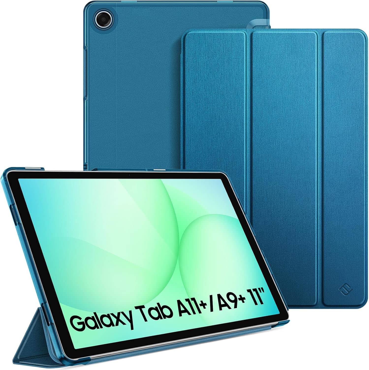 Fintie - Slim Case for Samsung Galaxy Tab A11+ / Tab A9+ 11 Inch, Translucent Frosted Back Cover, Lightweight Tri-fold Stand - Navy price history on PriceWatchPro