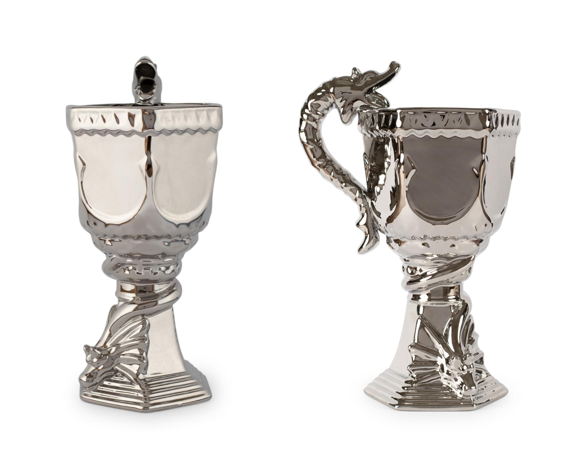 Alt View 1. Harry Potter - Harry Potter Triwizard Tournament Ceramic Cup | Holds 20 Ounces - Silver.
