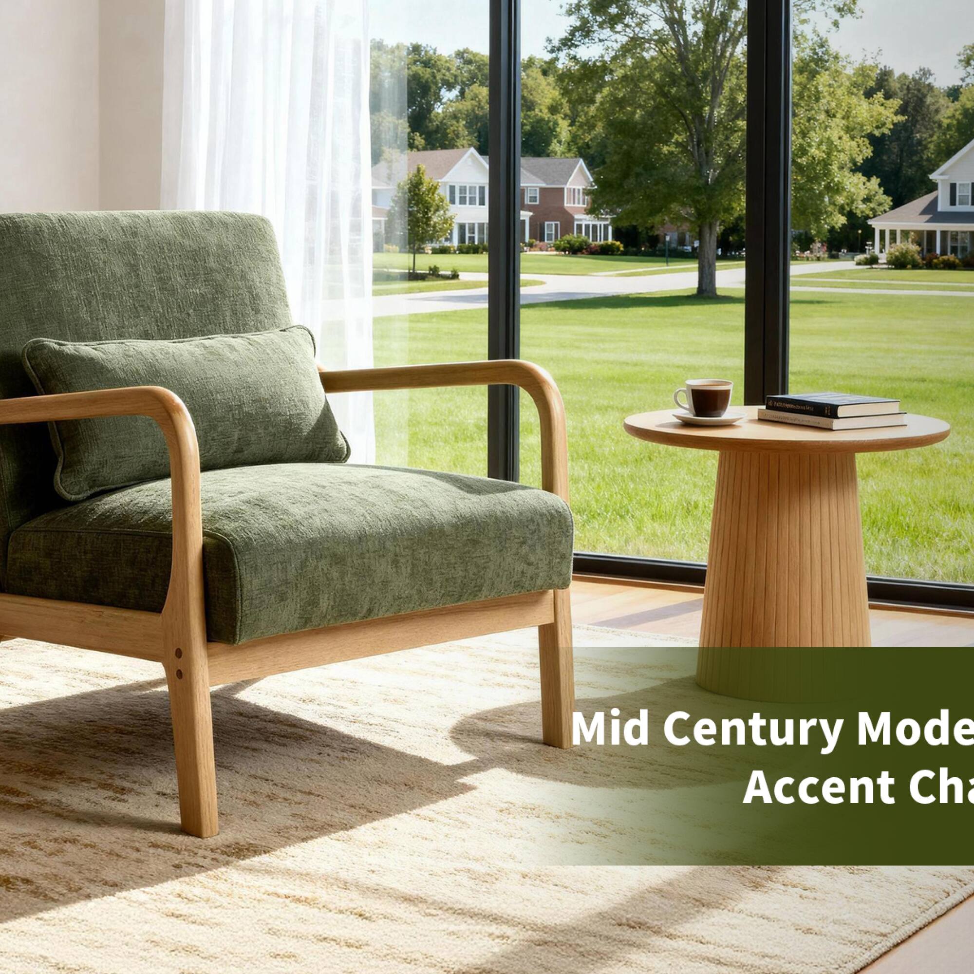 Mid Century Modern Accent Chair