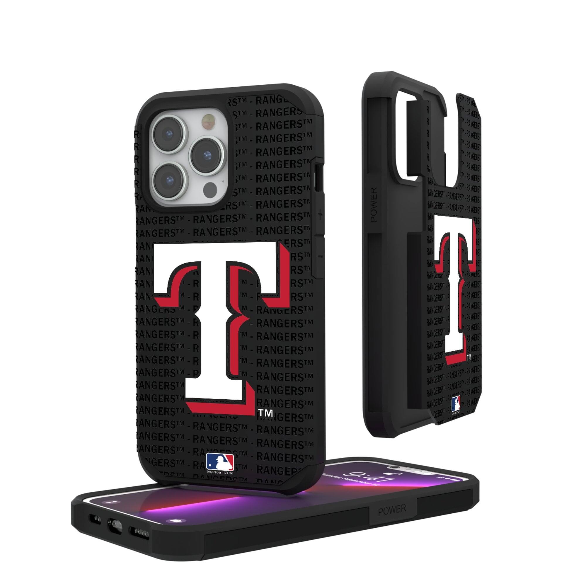 Keyscaper - MLB - Texas Rangers Text Backdrop iPhone Rugged Case - 14 Plus - Multicolor price history on PriceWatchPro