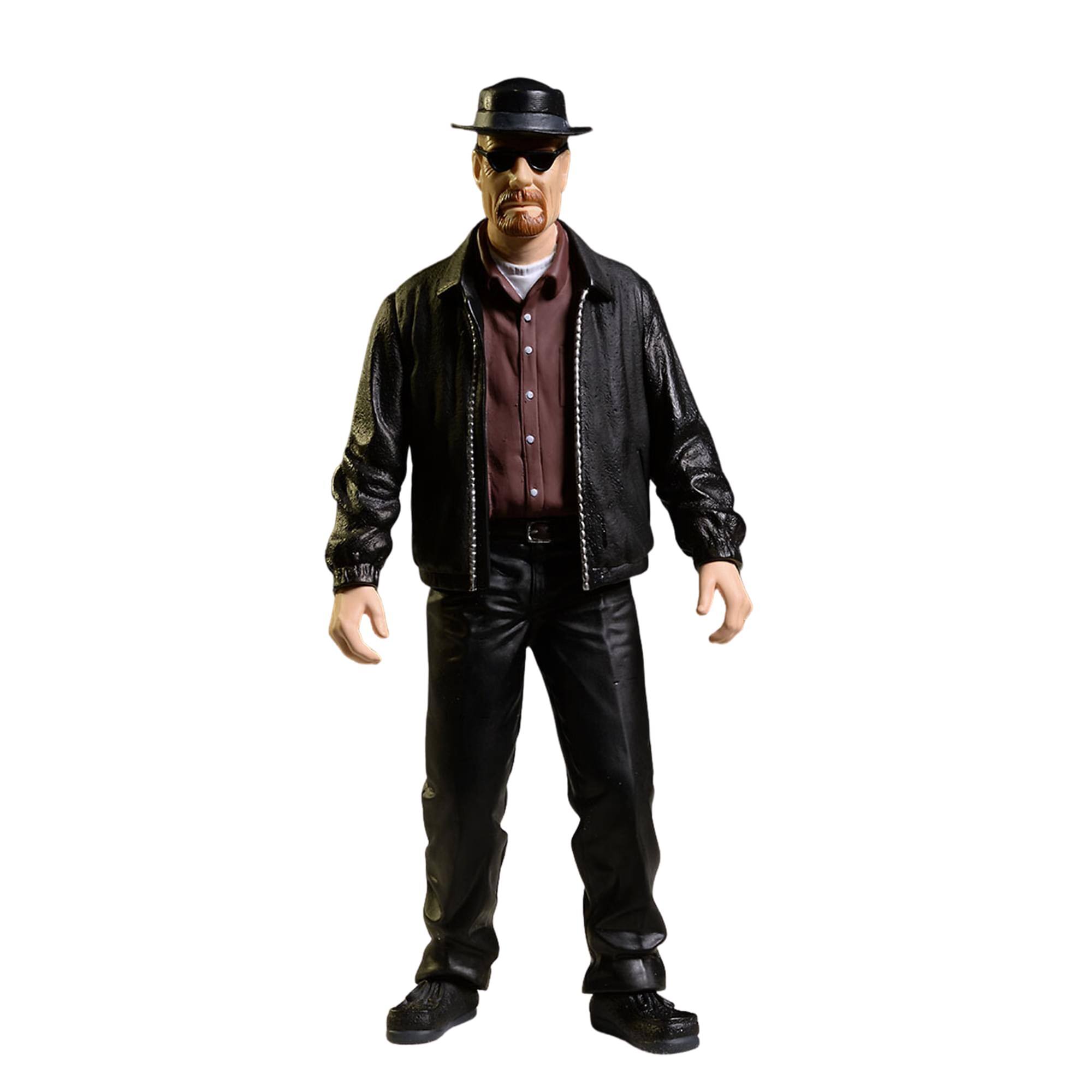 Alt View 1. Mezco Toyz - Breaking Bad Walter White Heisenberg 6" Action Figure - Black.