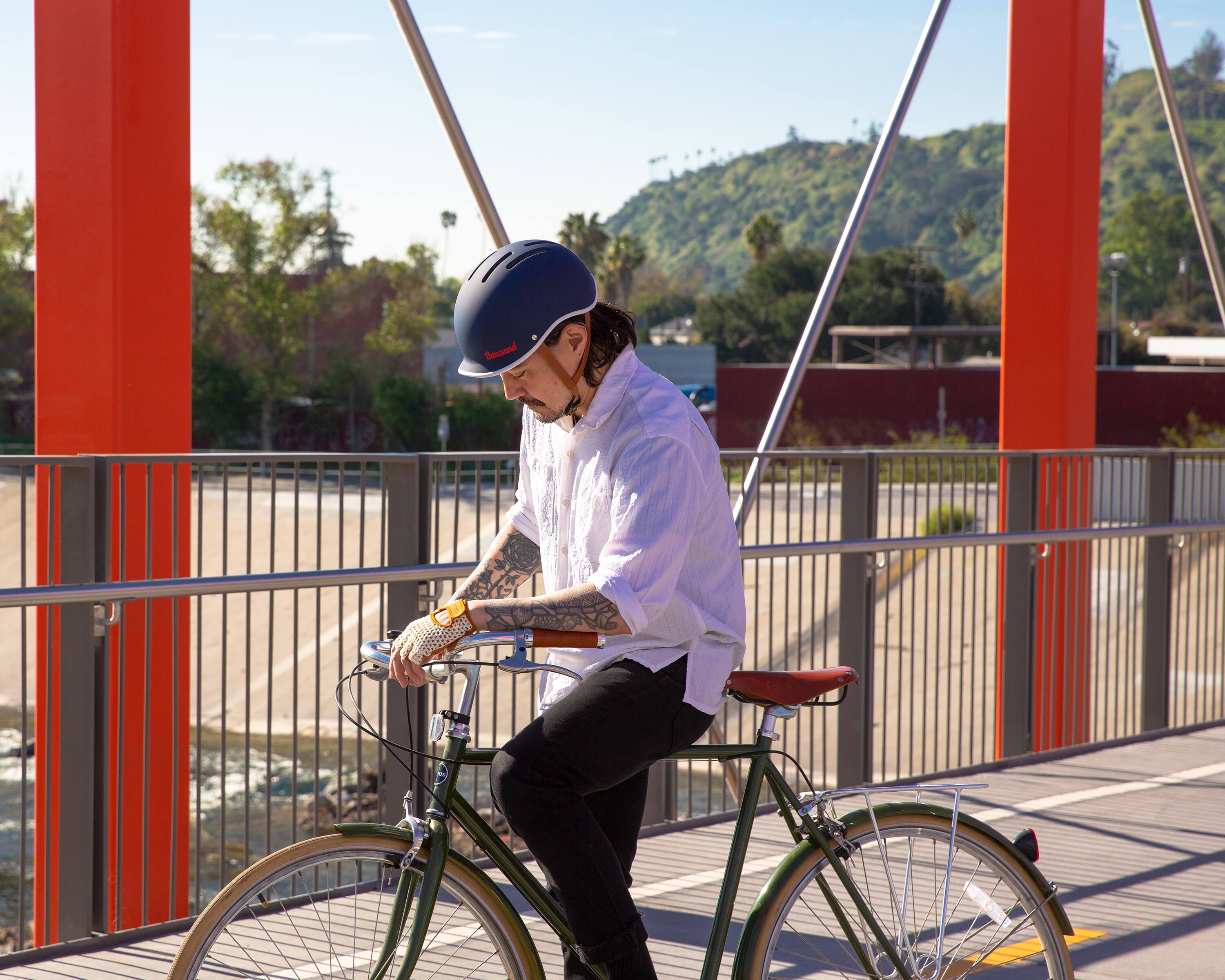 Alt View 20. Thousand - Heritage 2 Bike and Skate Helmet - Navy.