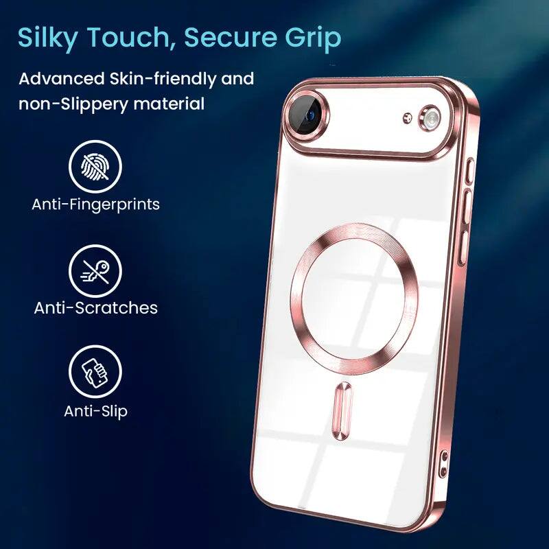 Silky Touch, Secure Grip

Advanced Skin-friendly and non-Slippery material

Anti-Fingerprints

Anti-Scratches

Anti-Slip