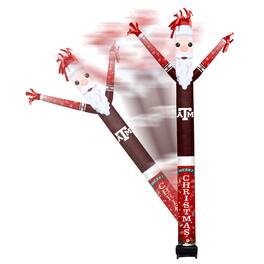 Sporticulture - Texas A&M Aggies Santa Claus Inflatable Crazy Sports Fan - Red