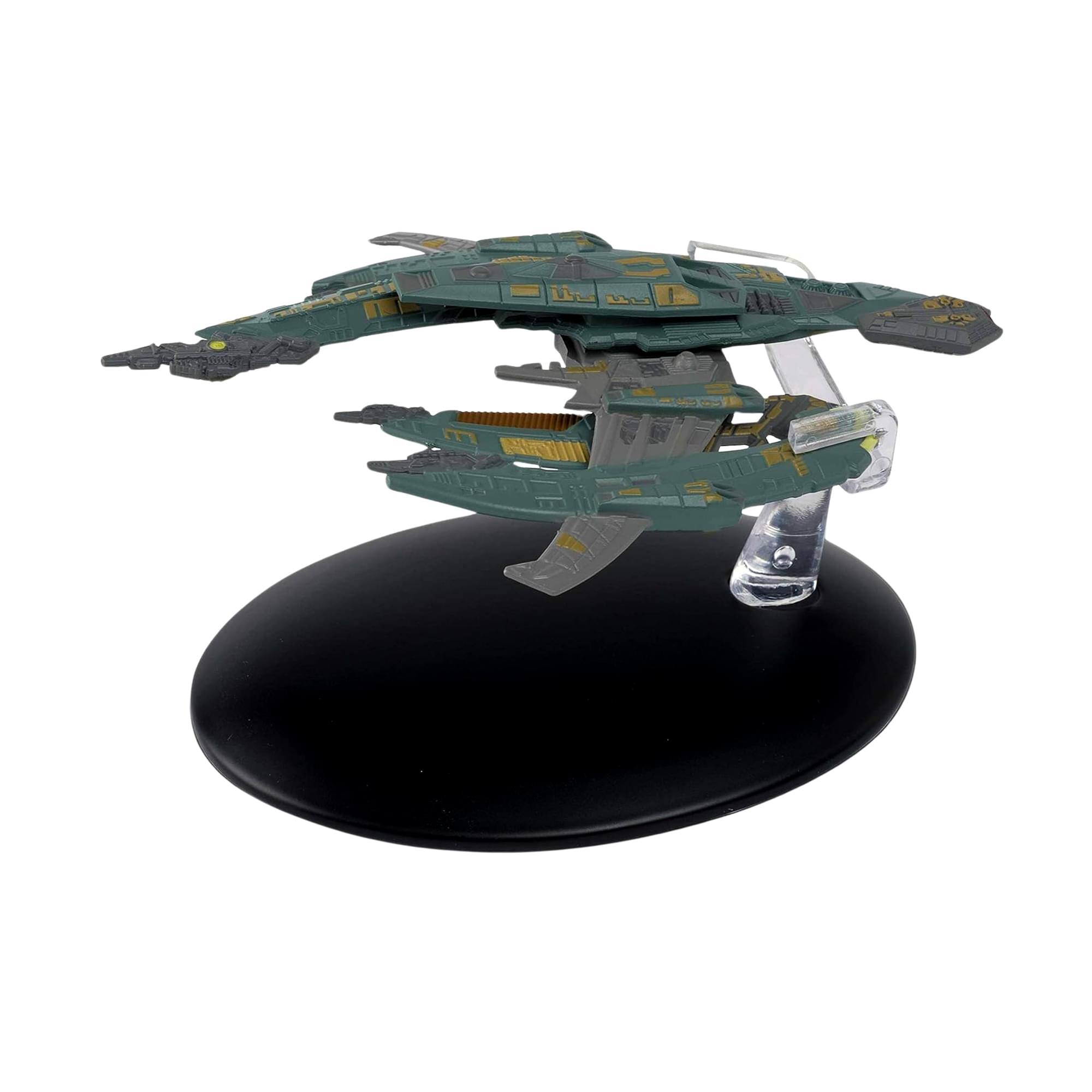 Alt View 2. Eaglemoss - Eaglemoss Star Trek Starship Replica | Breen Warship - Black.