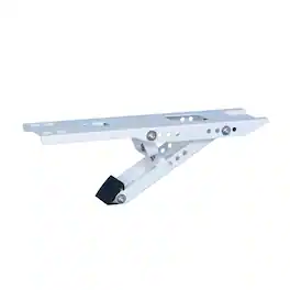 AnyMount - Air Conditioner Support Bracket for Outdoor Window AC, AC Window Bracket Supports up to 12,000 BTU & 165 Lbs - White