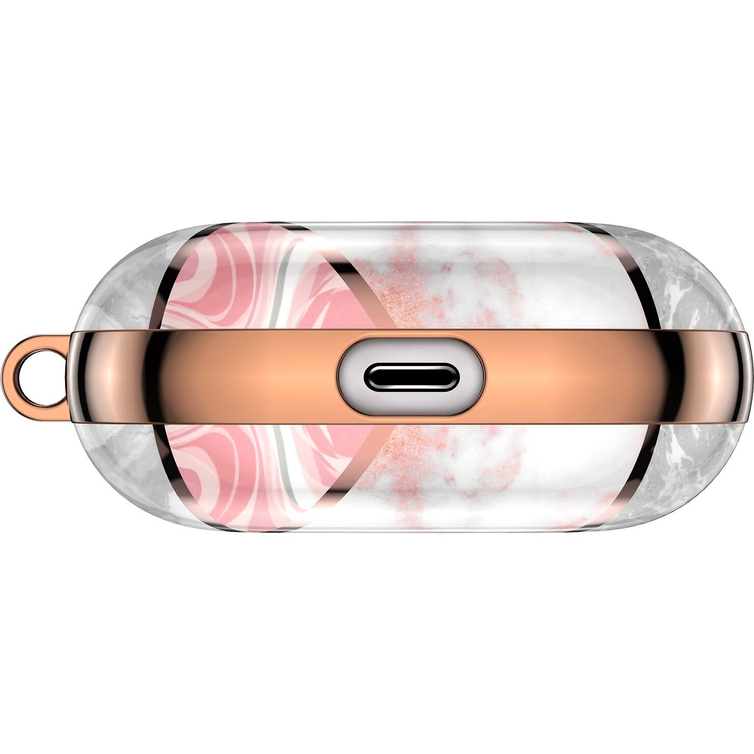 Alt View 13. SaharaCase - Empress Series Marble Case for Apple AirPods (3rd Generation) - Pink.