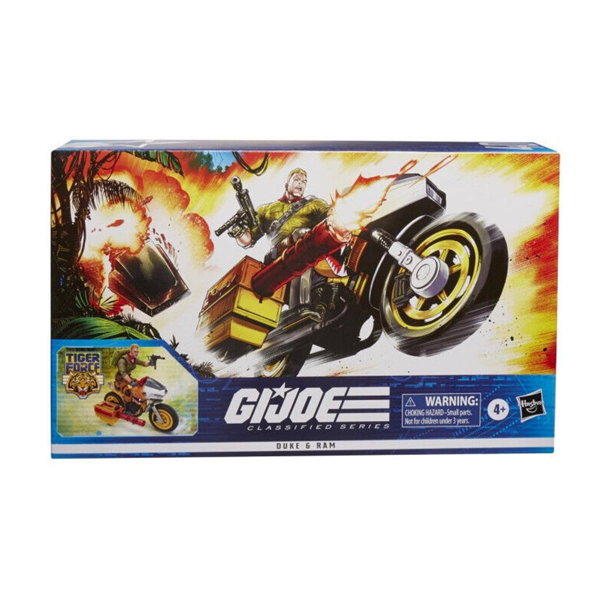 ハズブロ製1/6 GI-JOE HOF TARGET DUKE x 2体セット Hasbro G.I. Joe Classified 6 Inch Tiger Force Duke & RAM Vehicle