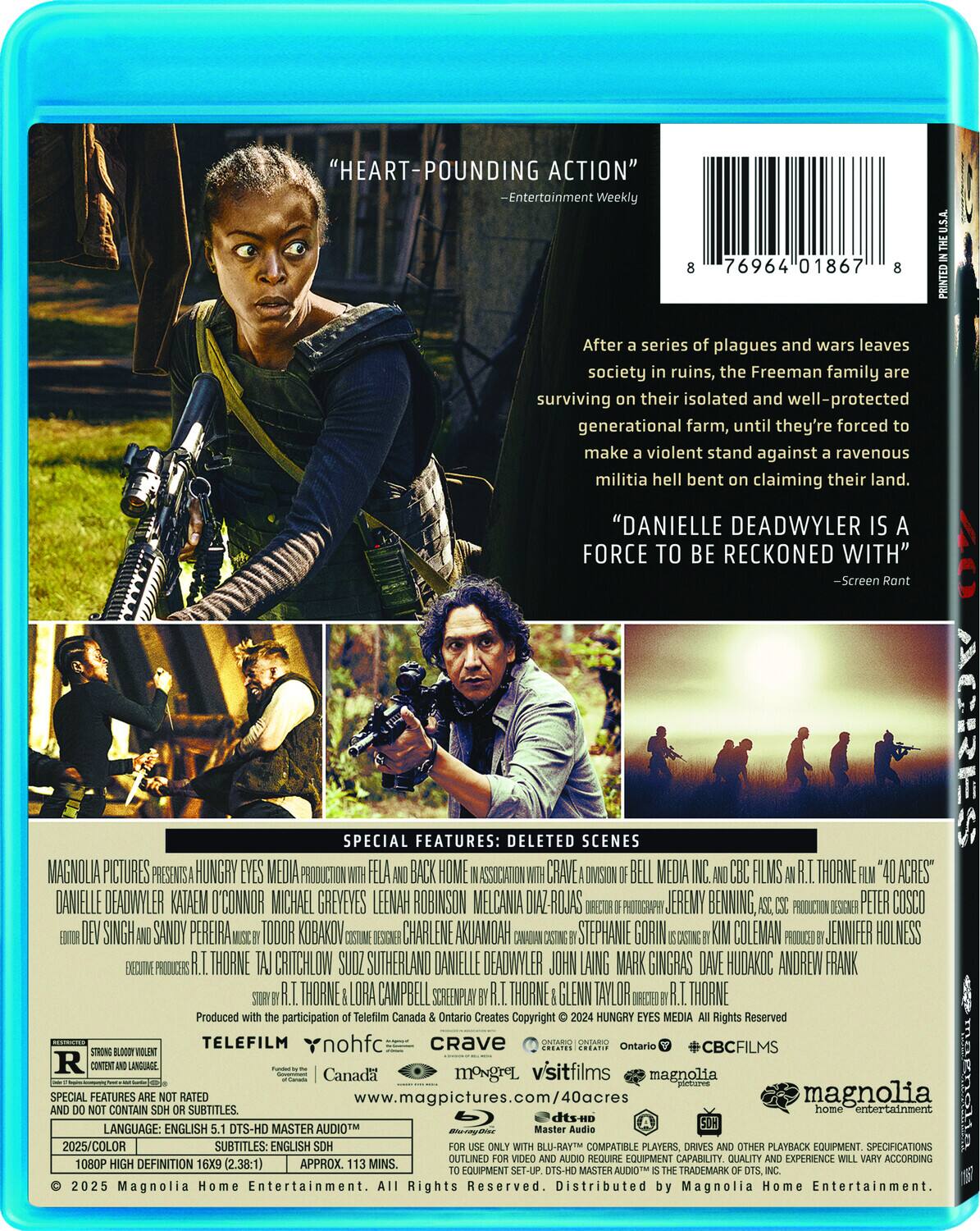 Alt View 1. 40 Acres   - BLU-RAY.