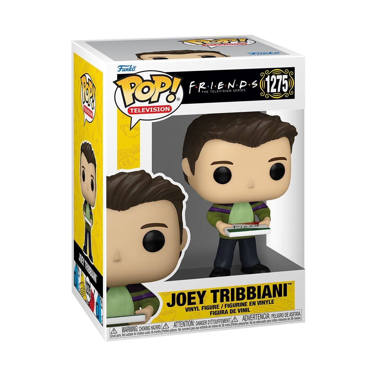 Fpp TaLtn Funko 2 POP! F.R.I.E.N.D.S THE TELEVISION SERIES 1275 C TELEVISION RTO ERK Pizz0 E3E TRIBBIANE JOEY TRIBBIANI VINYLE FIGURINE EN FIGURE / VINYL DE VINIL FIGURA DE ASFOA, ADVERTENCIA: PELIGRO nesec A -iGE nenon E 3 ATTENTION: DANGER ) TOUFFEMENT Partes perqueras I  ad_as SE  nois  X nos CHOKING HAZARD convient 3 - dhans WARNING: Small parts. Not for children under 3 years. Petites pieces a T sutbe i ci Snal J0