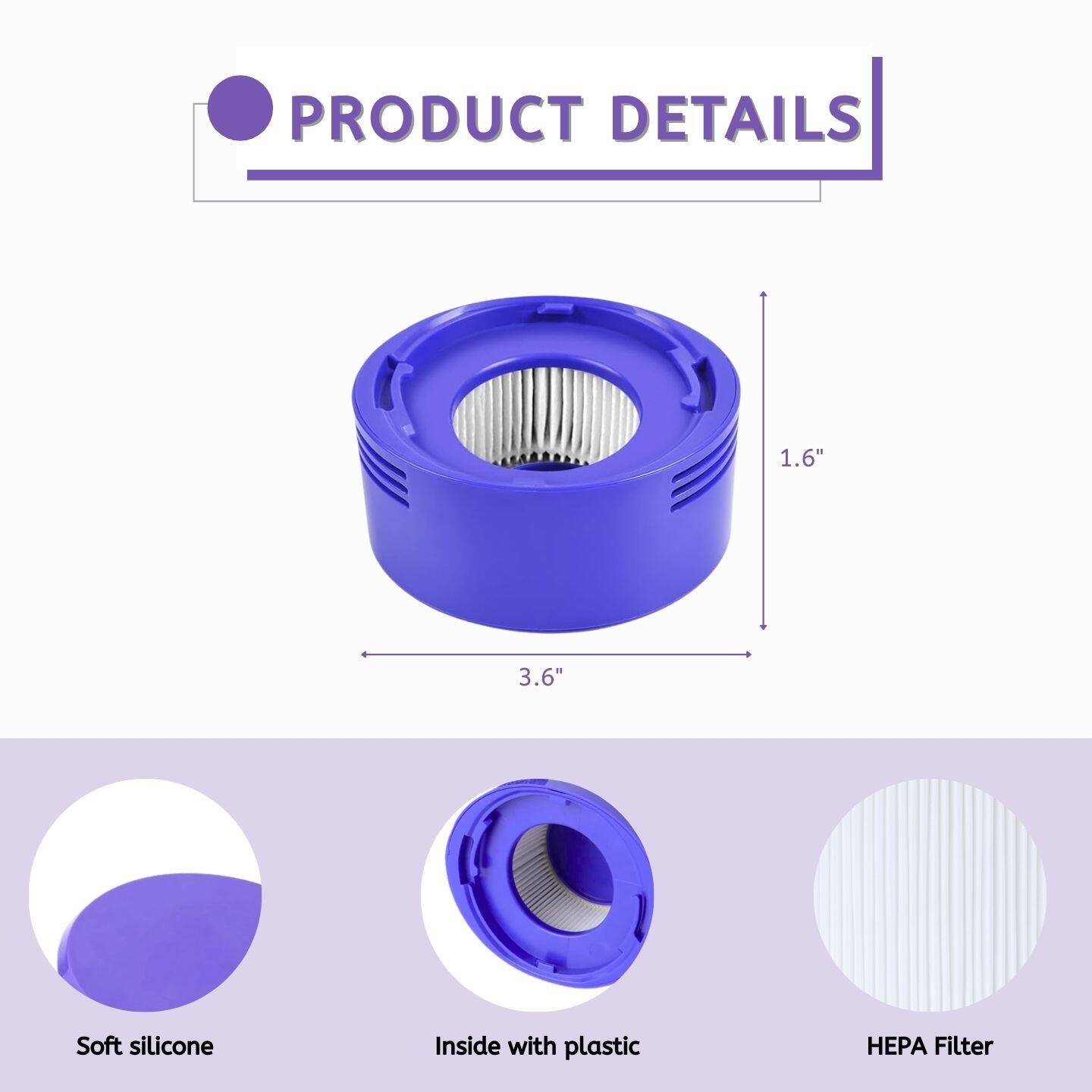 PRODUCT DETAILS

1.6" 3.6" Soft silicone Inside with plastic HPA Filter