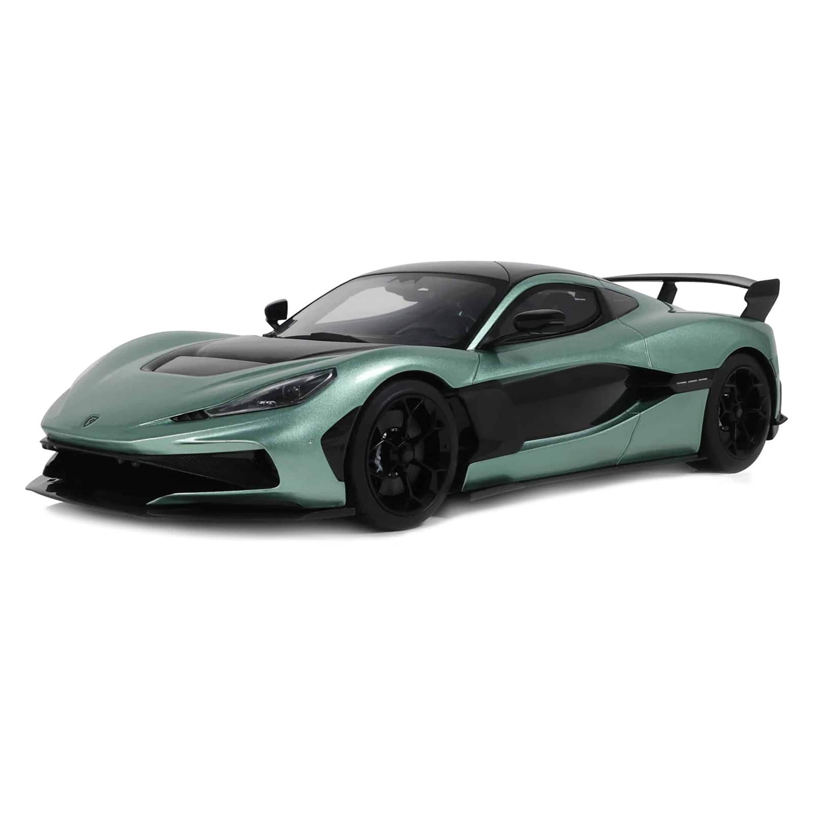 2024 Rimac Nevera R Green Metallic with Black Top 1/18 Model Car by GT Spirit price history on PriceWatchPro