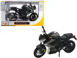 Benelli TNT 1130 Century Racer 1/12 Diecast Motorcycle Model by Maisto - Gray