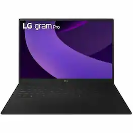 LG - gram Pro 16Z90TR-E 16Z90TR-E.APB6U1 16" Notebook - WQXGA - 144 Hz - Intel Core Ultra 7 255H - 32 GB - 1 TB SSD - Obsidian Black
