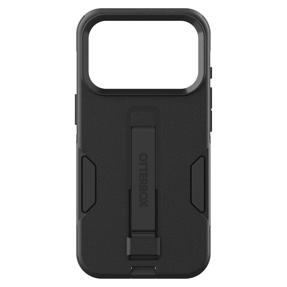 Alt View 4. OtterBox - OtterBox Commuter Grip Cam Control for iPhone 17 Pro/18 Pro - Black -77-000899 - Case - Black.