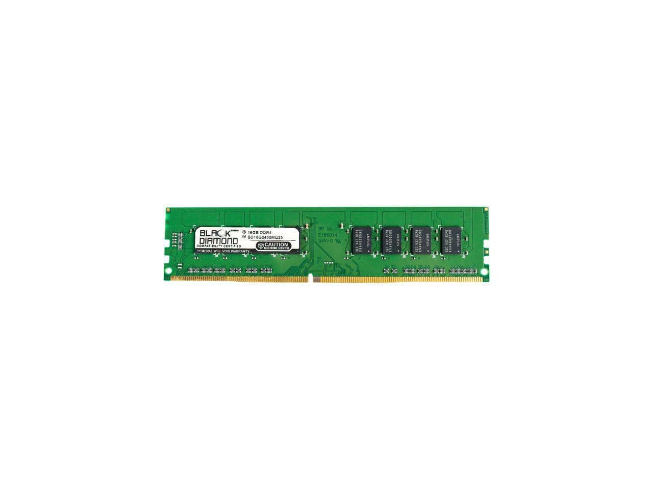 Black Diamond - memory 16gb 288-pin pc ram ddr4 2400 (pc4 19200) desktop memory mo