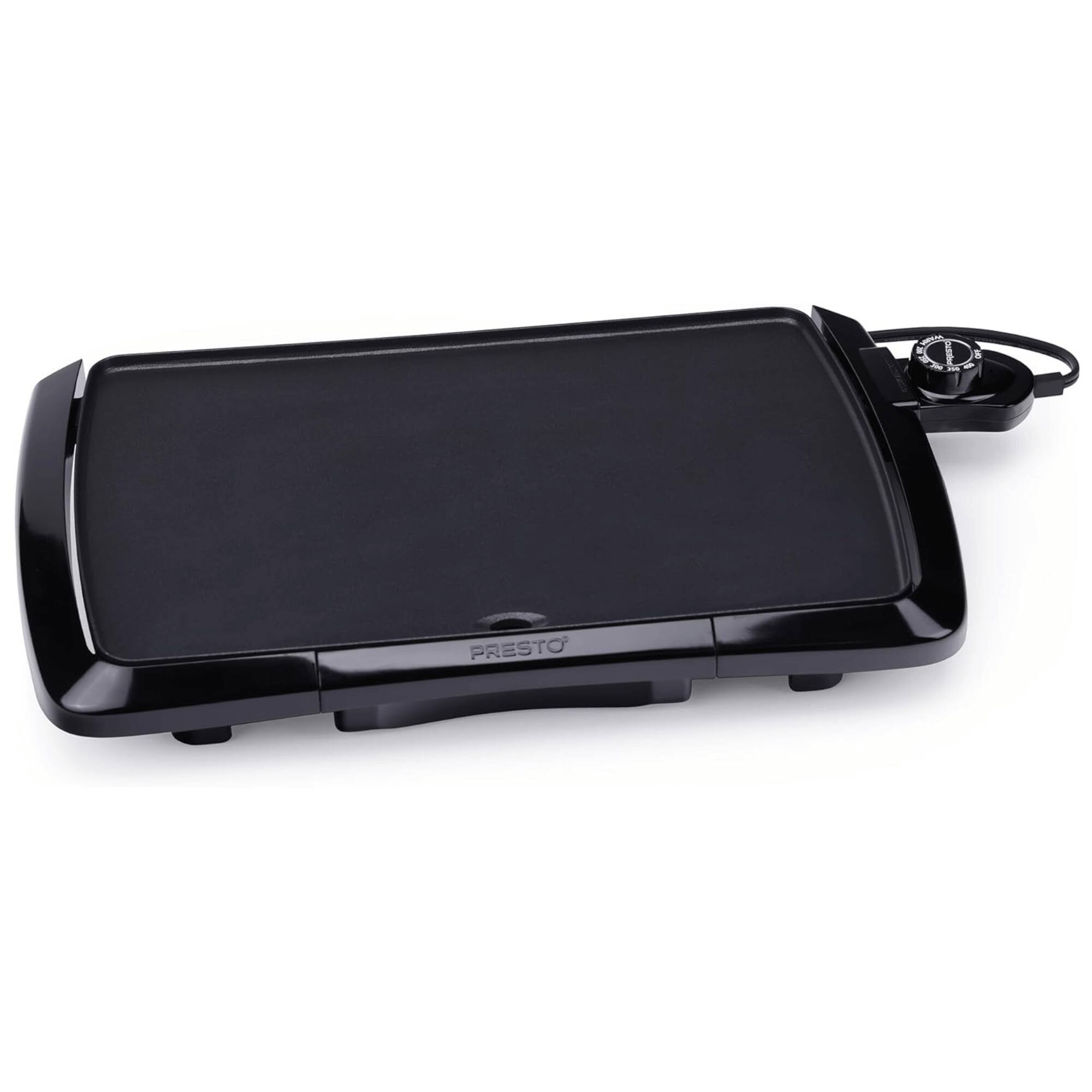 Alt View 1. Presto - Cool Touch Electric Griddle - Black.