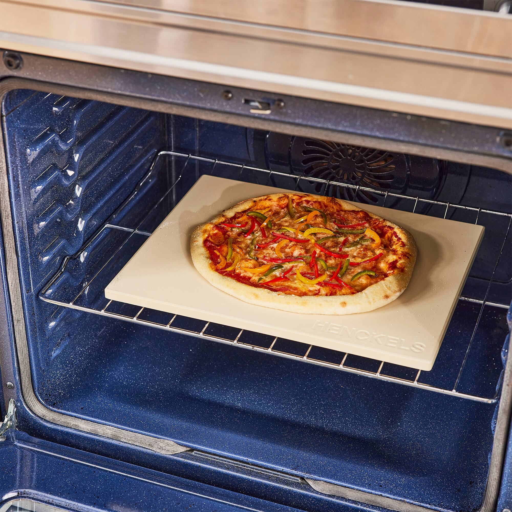 Alt View 3. Henckels - Henckels BBQ Pizza Stone - White.