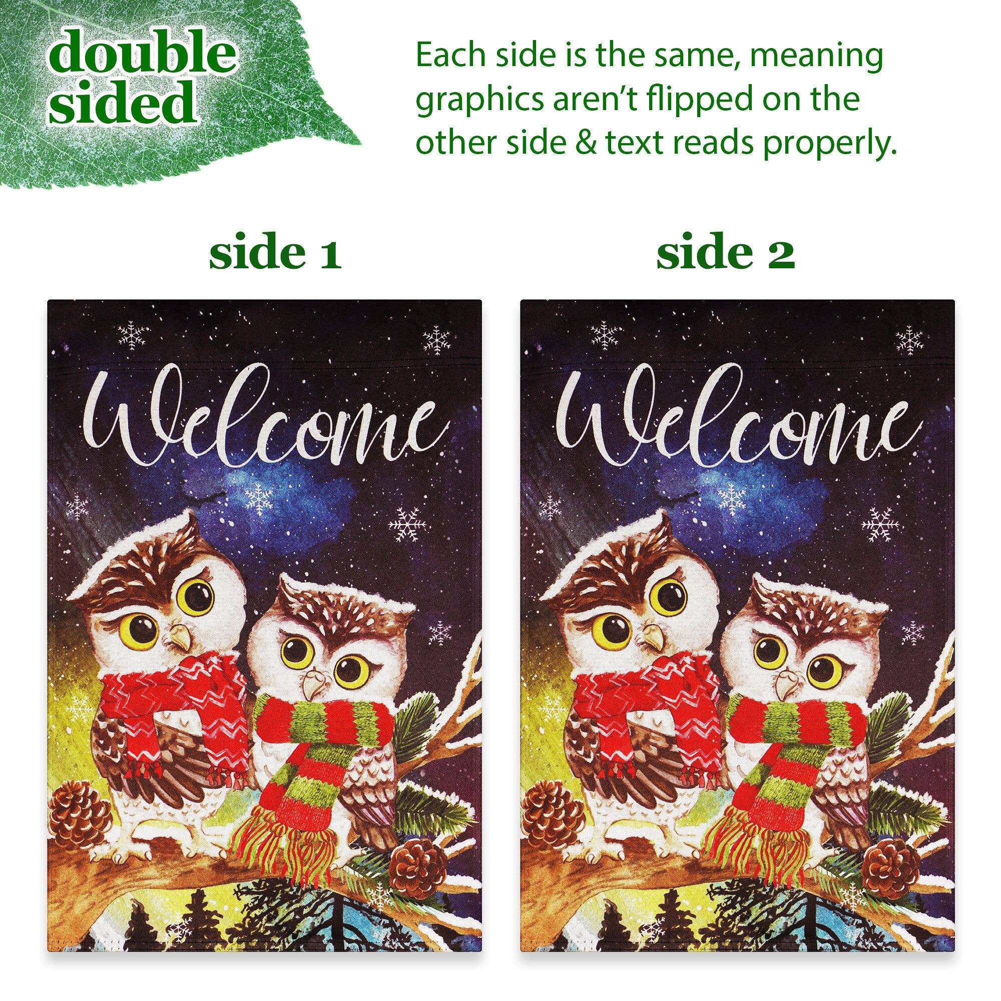 double sided

Each side is the same, meaning graphics aren't flipped on the other side & text reads properly.

side 1

Welcome

side 2

Welcome