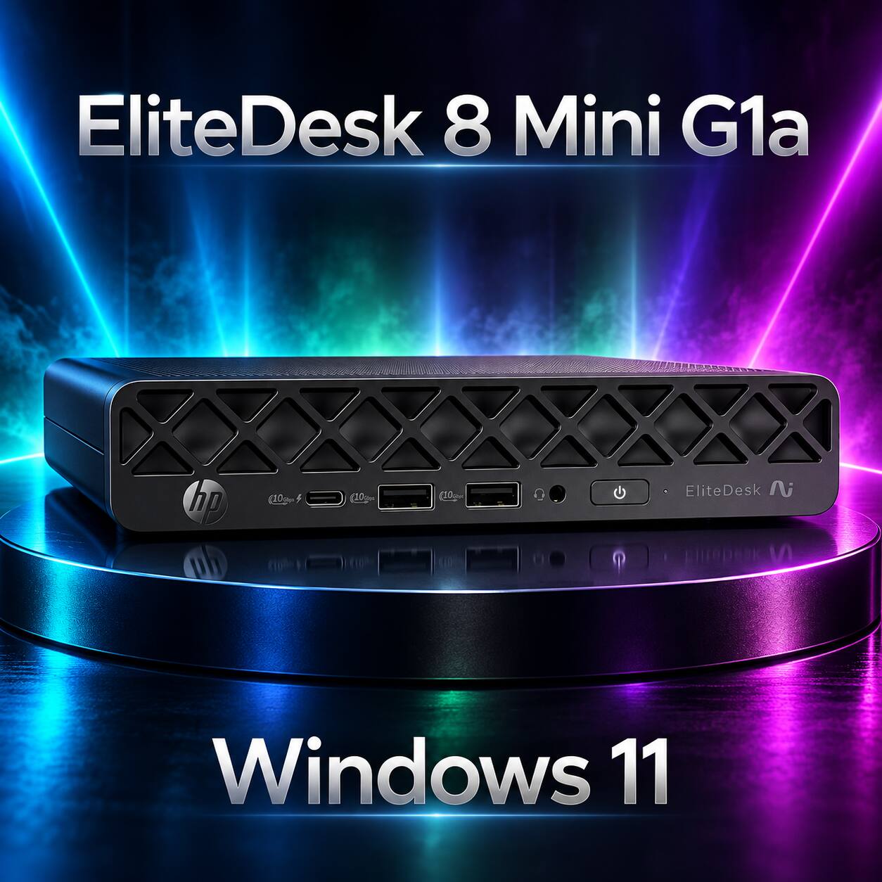EliteDesk 8 Mini G1a

(10cm)
(10gm)
(10mg)
EliteDesk N
Windows 11