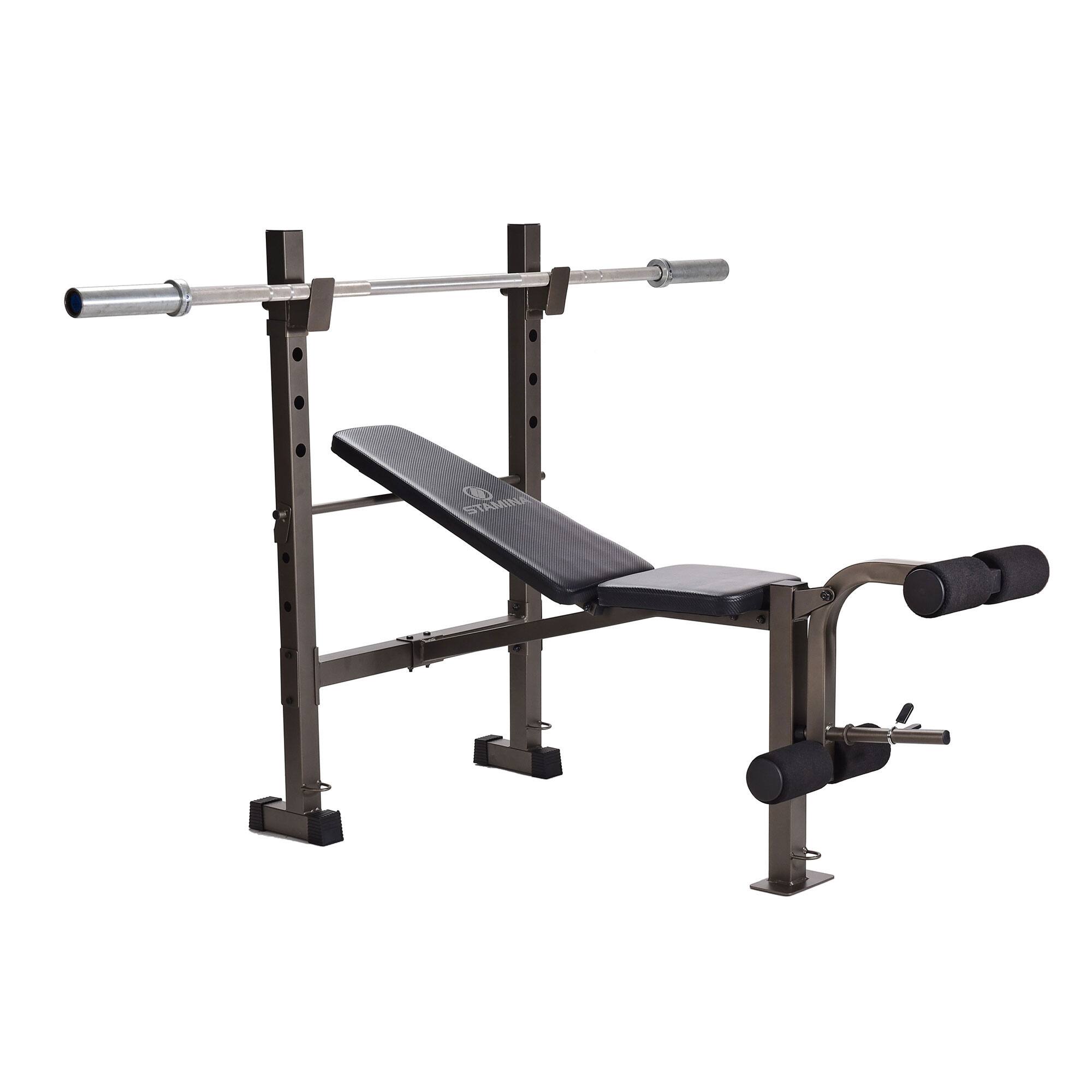 Stamina Products - Stamina Adjustable Steel Weight Bench Barbell Rack Combo Set for Home Gym - Black price history on PriceWatchPro