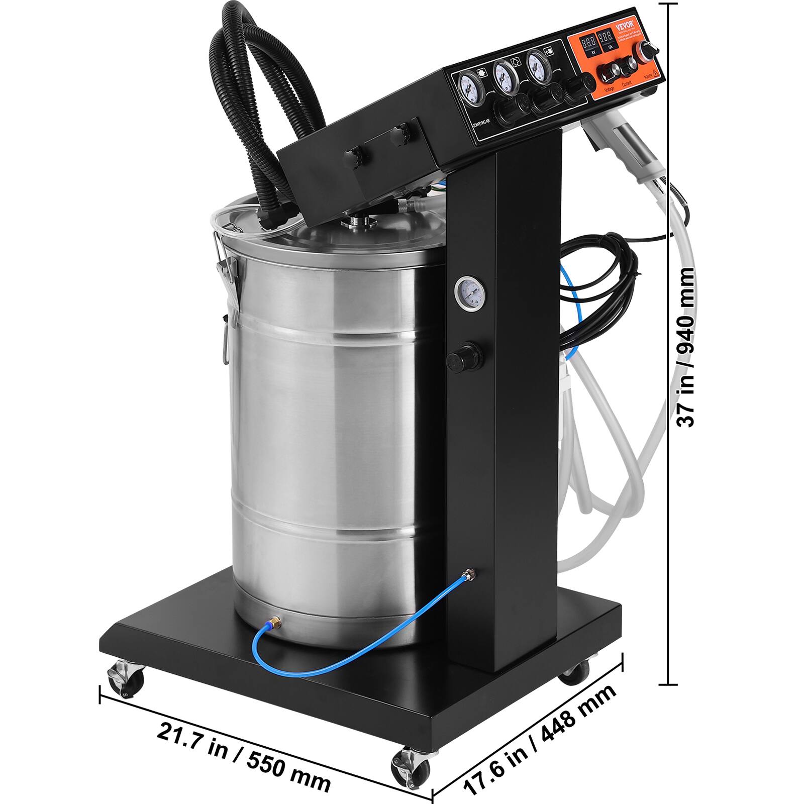 D FEVor 9 B8 - - - - E

mm 940 / in / 940 in

37 21.7 in I 550 mm

mm I 448 in .6 17
