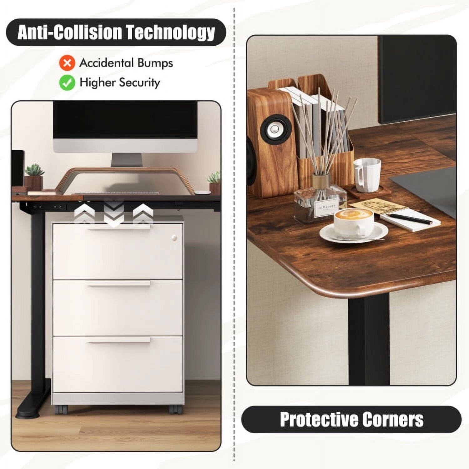 Anti-Collision Technology  
- Accidental Bumps  
- Higher Security  

Protective Corners