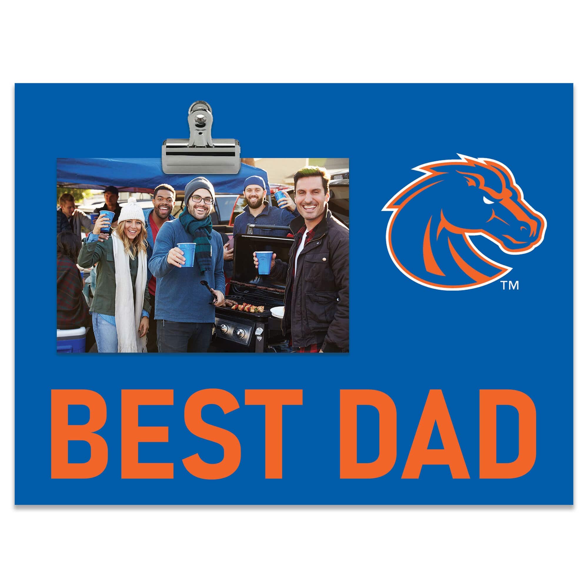 "Fan Creations - Boise State Broncos 8"" x 10.5"" Briteline Best Dad Clip Frame - Multicolor" price history on PriceWatchPro