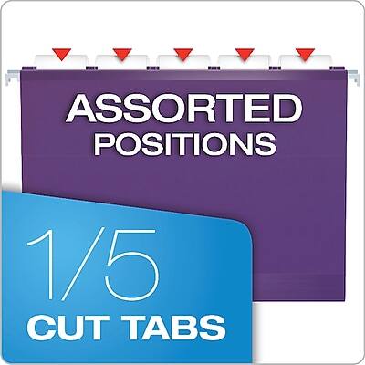 ASSORTED POSITIONS  
1/5 CUT TABS